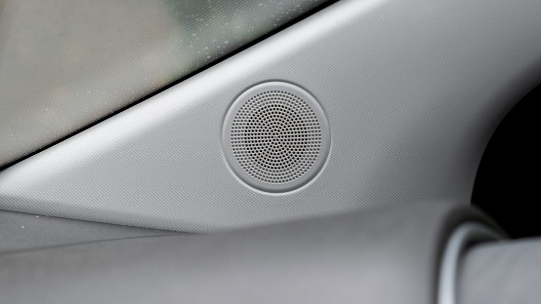 Fiat 500 Electric tweeter