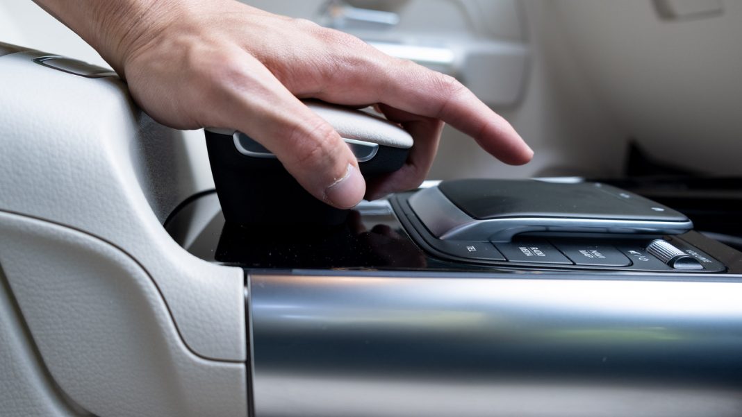 Mercedes EQA centre console