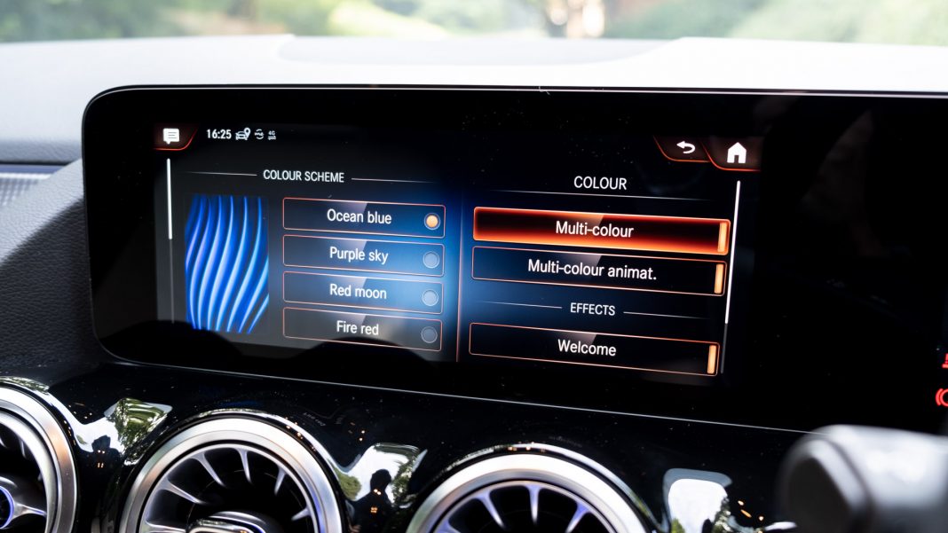 Mercedes EQA colours