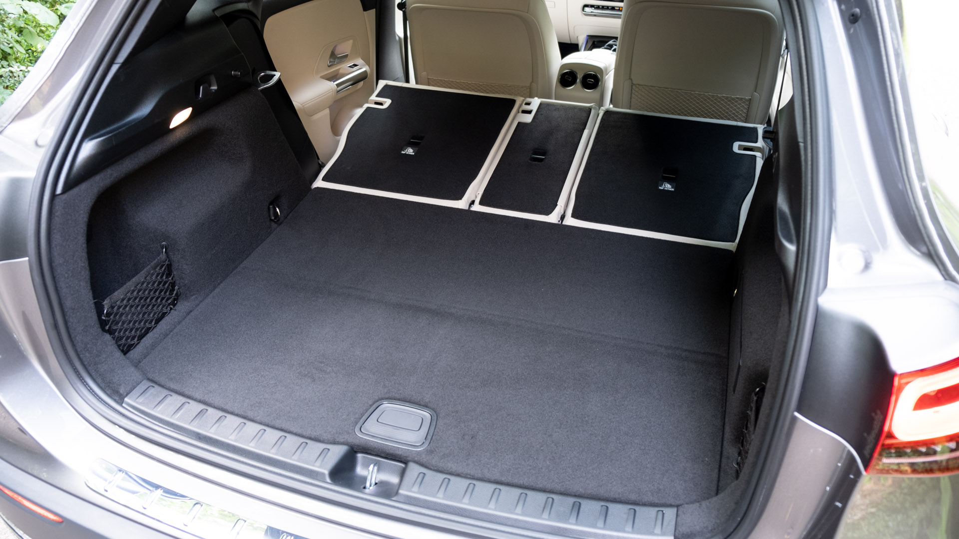 Mercedes EQA folded seats