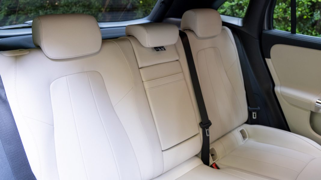 Mercedes EQA rear seats