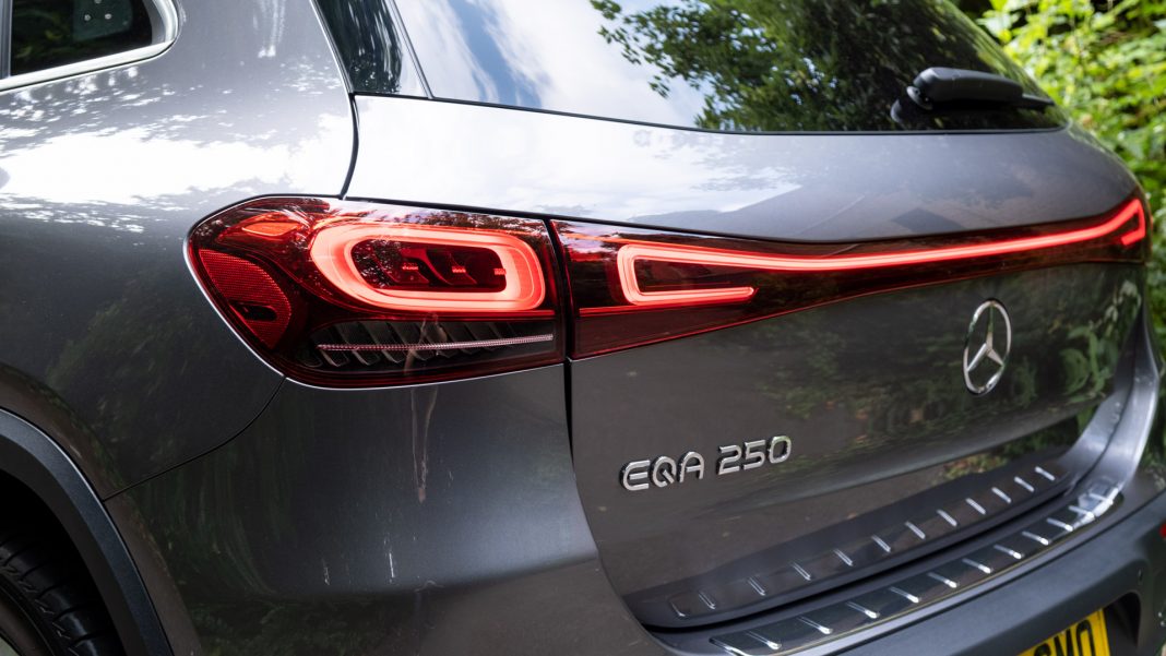 Mercedes EQA taillights