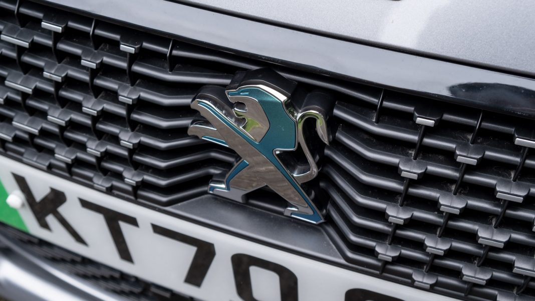 Peugeot e-208 badge