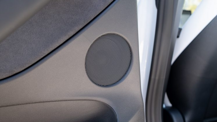 Tesla Model 3 SR+ rear door speaker