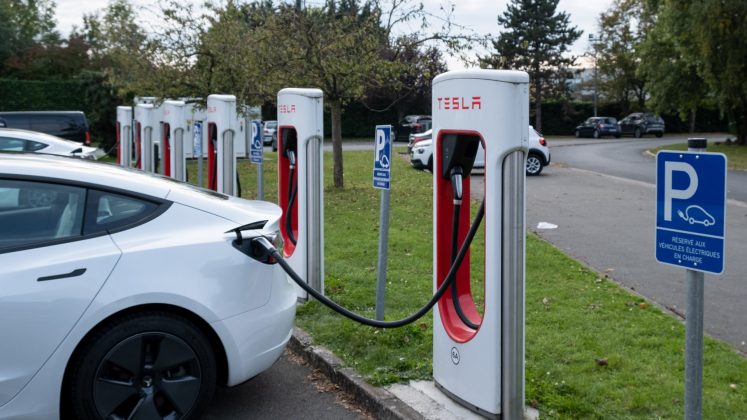 Tesla charging infrastructure