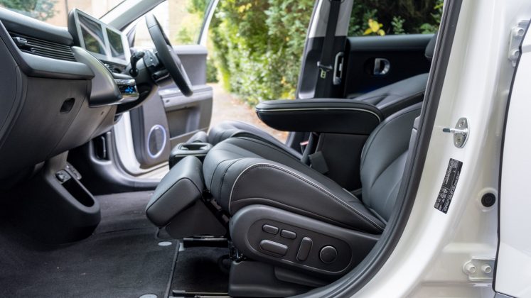 Hyundai Ioniq 5 front seat comfort
