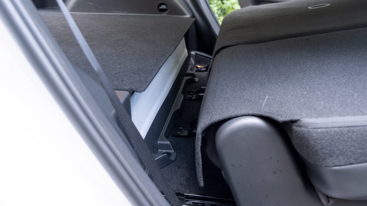 Hyundai Ioniq 5 rear seat space