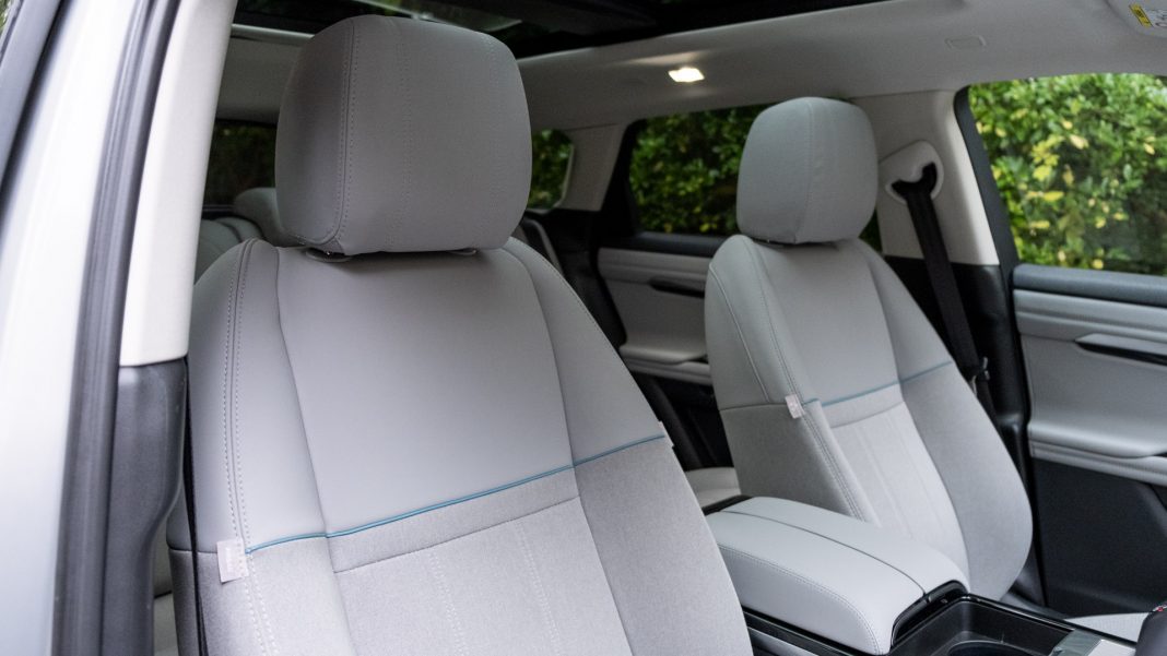 Range Rover Evoque P300e front seats