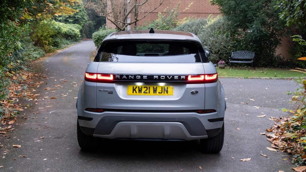 Range Rover Evoque P300e rear