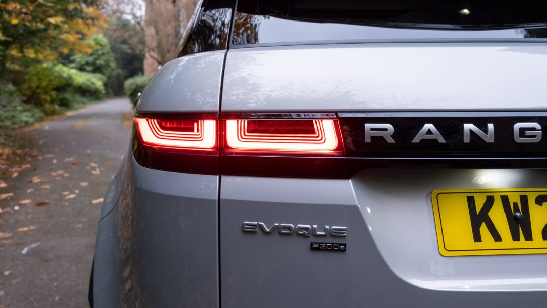 Range Rover Evoque P300e taillights