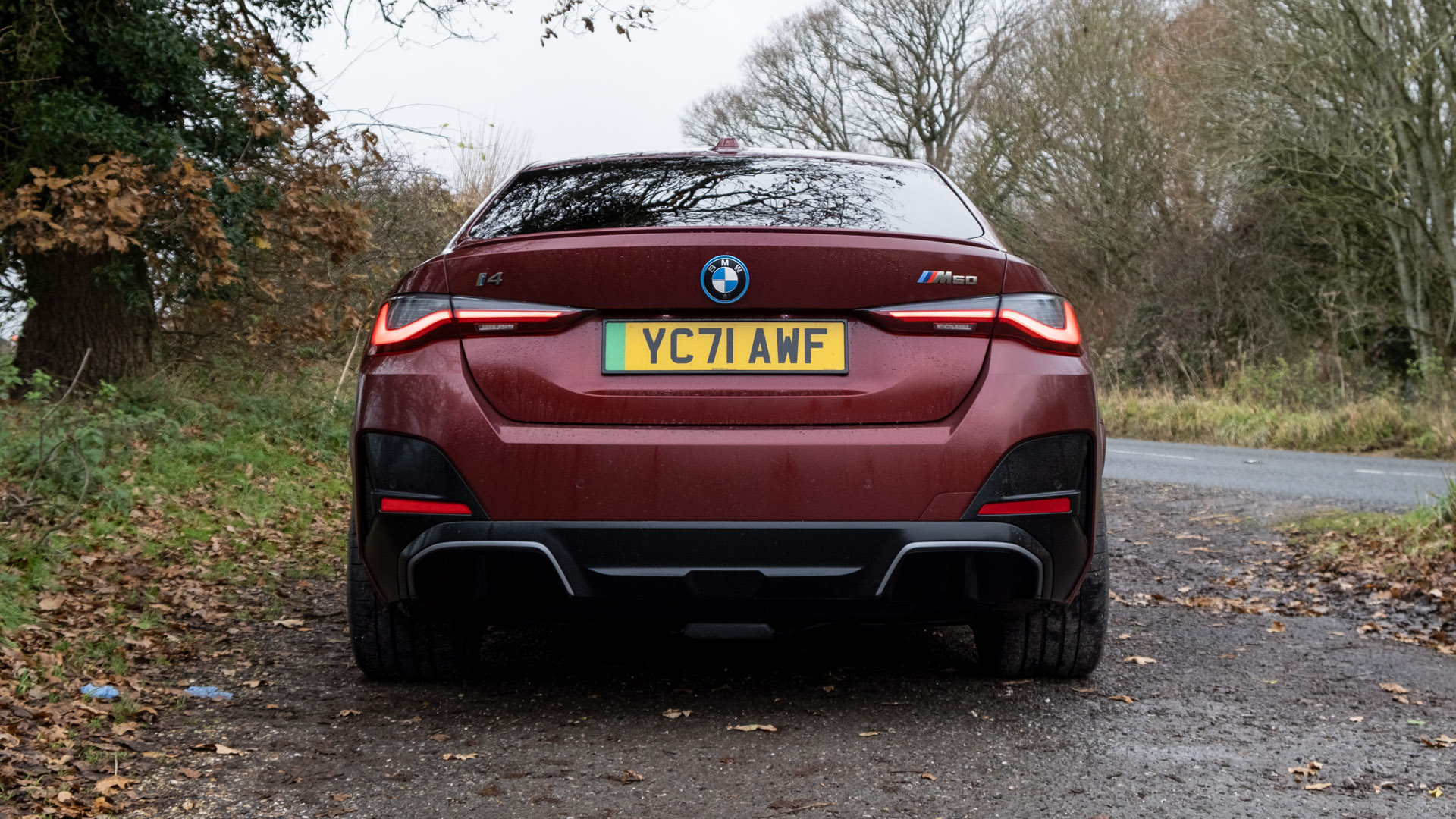 BMW i4 rear design