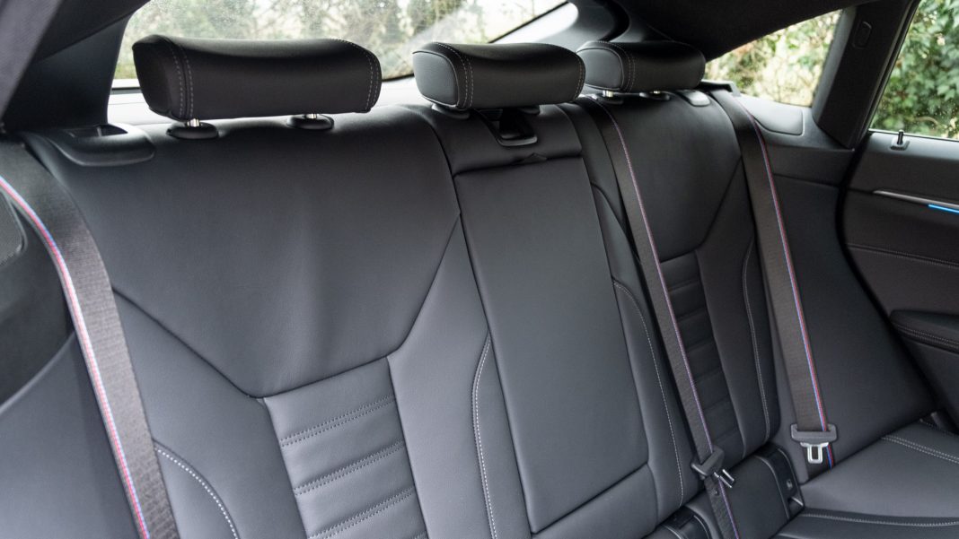 BMW i4 rear seats