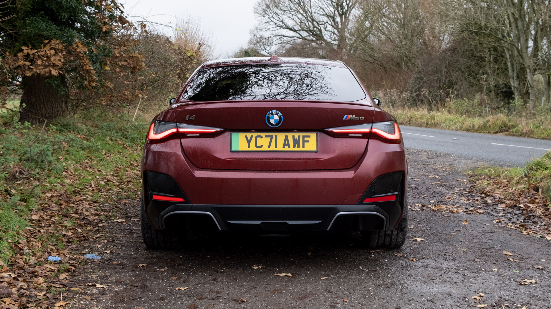 BMW i4 rear