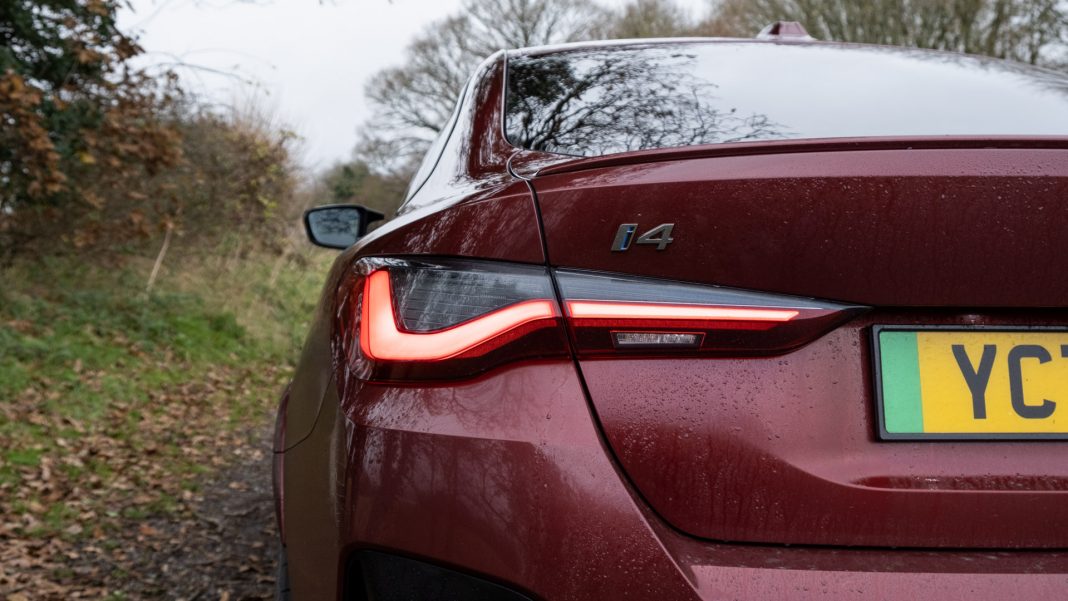BMW i4 taillights