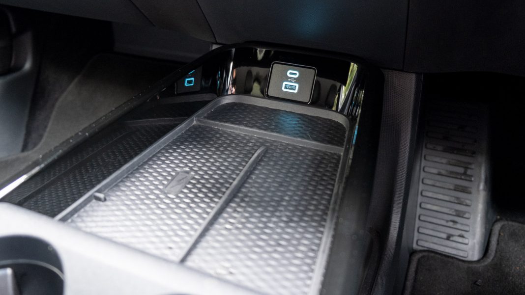 Ford Mustang Mach-E charging pad