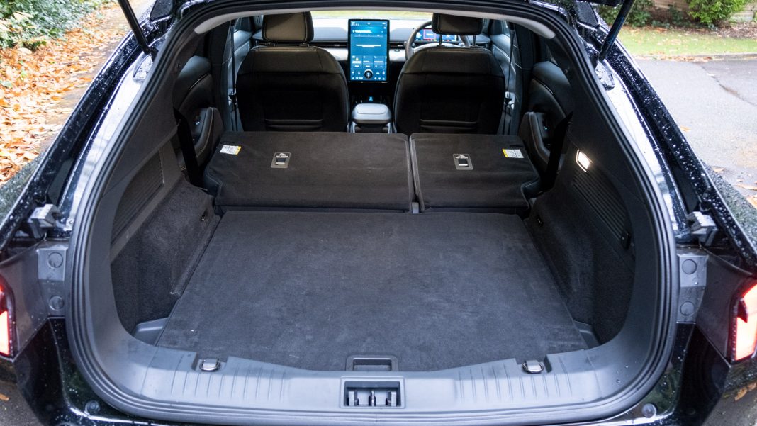 Ford Mustang Mach-E seats down