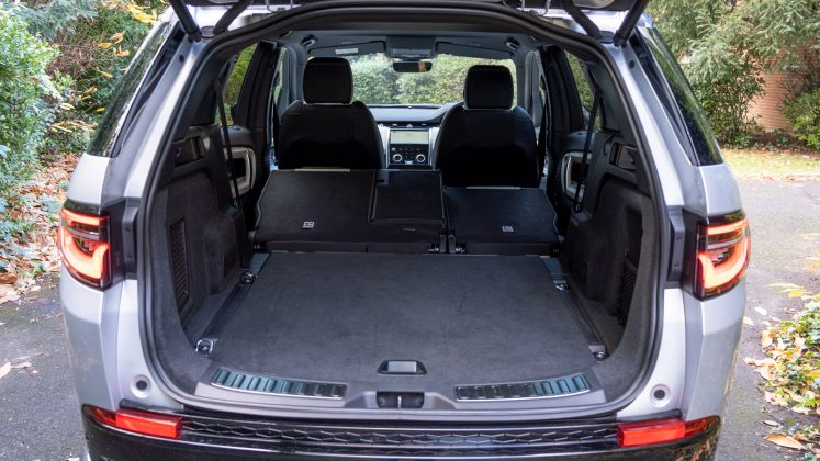 Land Rover Discovery Sport P300e boot capacity
