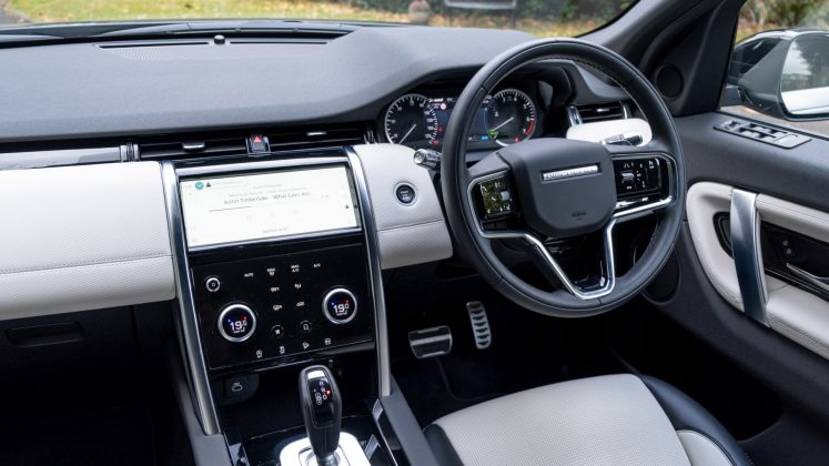 Land Rover Discovery Sport P300e interior