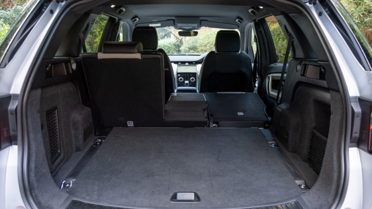 Land Rover Discovery Sport P300e two seats down