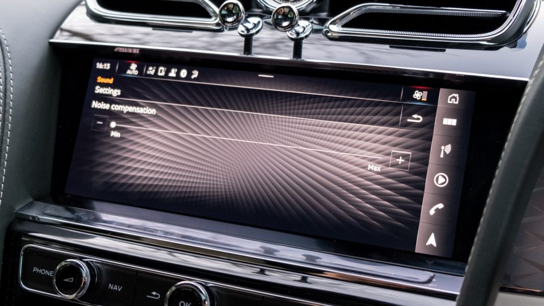 Bentley Bentayga Hybrid EQ setting