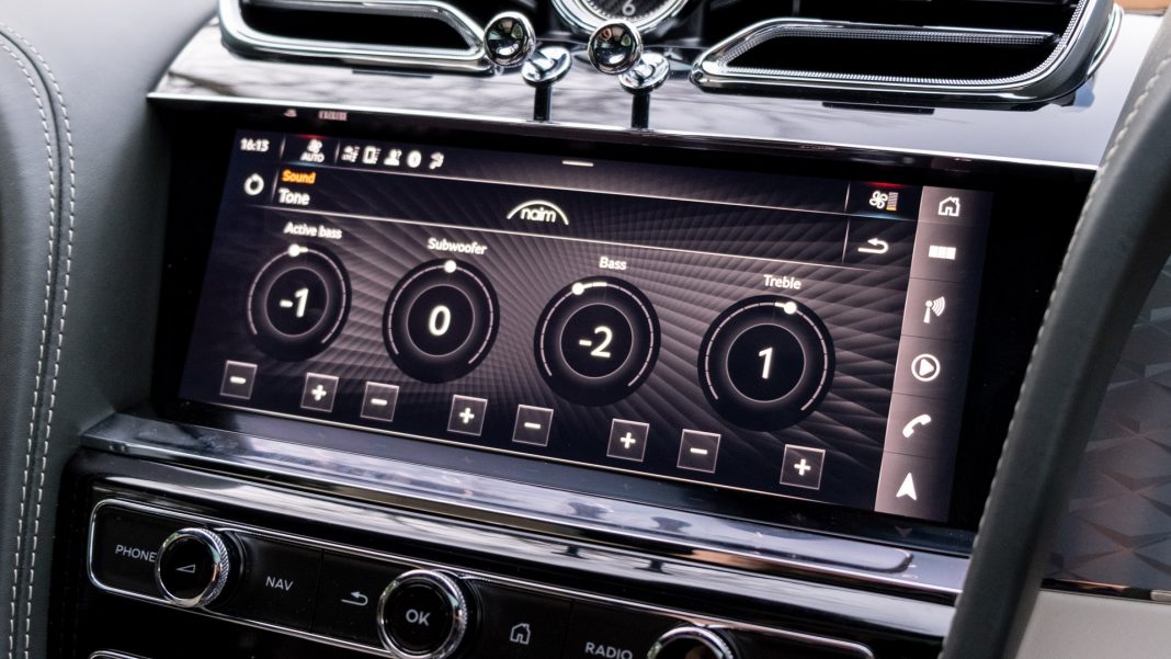 Bentley Bentayga Hybrid EQ settings