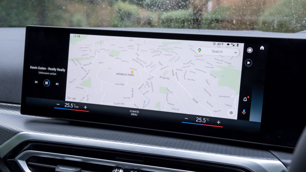 BMW i4 eDrive40 Android Auto