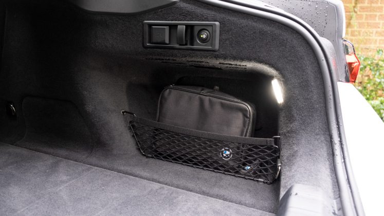 BMW i4 eDrive40 boot compartment