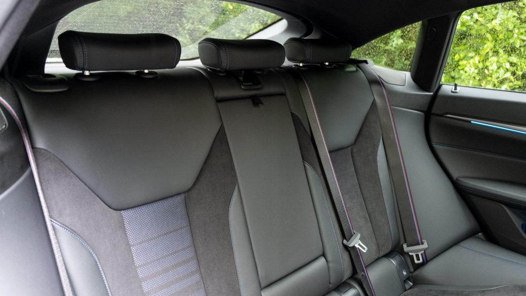 BMW i4 eDrive40 rear seats
