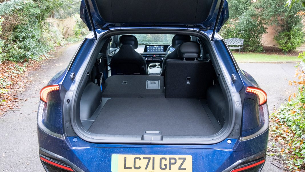 Kia EV6 one seat down