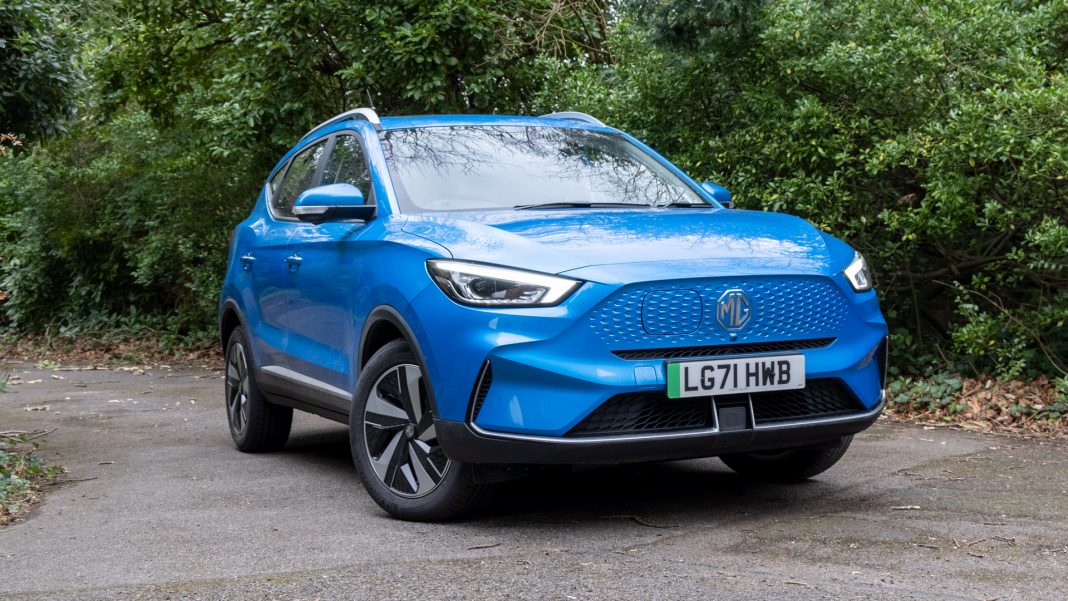 New MG ZS EV colour