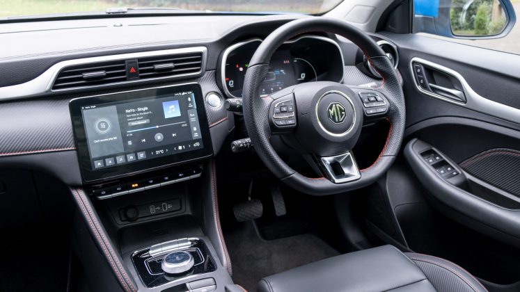 New MG ZS EV interior