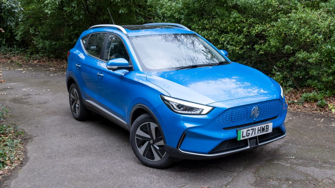 New MG ZS EV looks