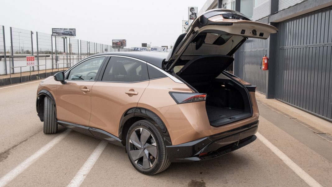 Nissan Ariya boot design