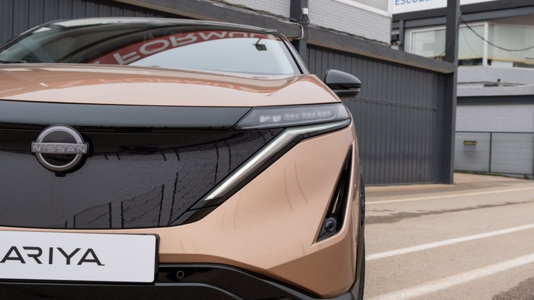 Nissan Ariya headlights