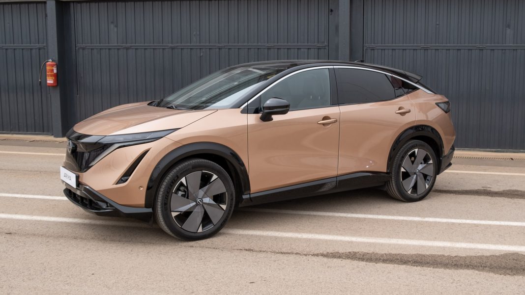 Nissan Ariya side profile