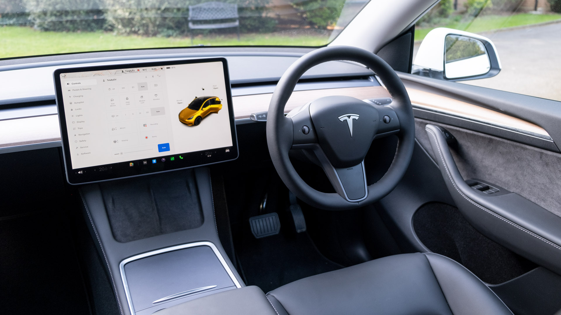 Für Tesla Model Y 2021 2022 2023 Interieur Auto Audio Lautsprecher