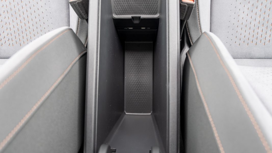 Cupra Born centre armrest space