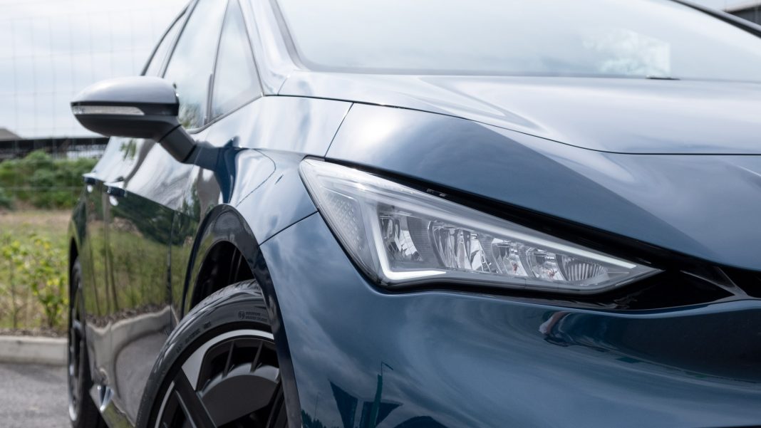 Cupra Born headlights