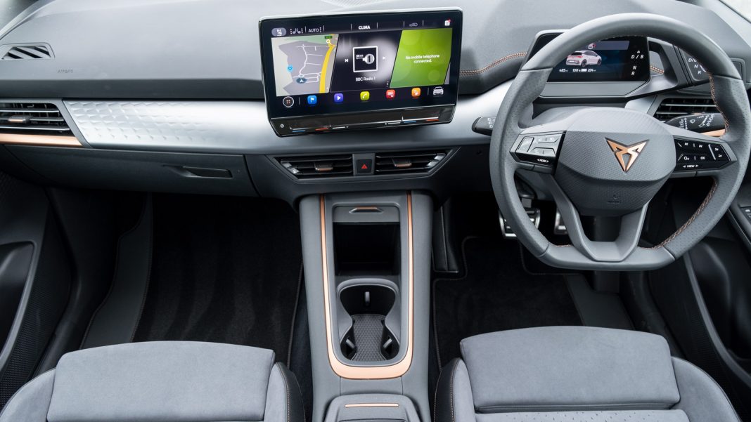 Cupra Born interior space