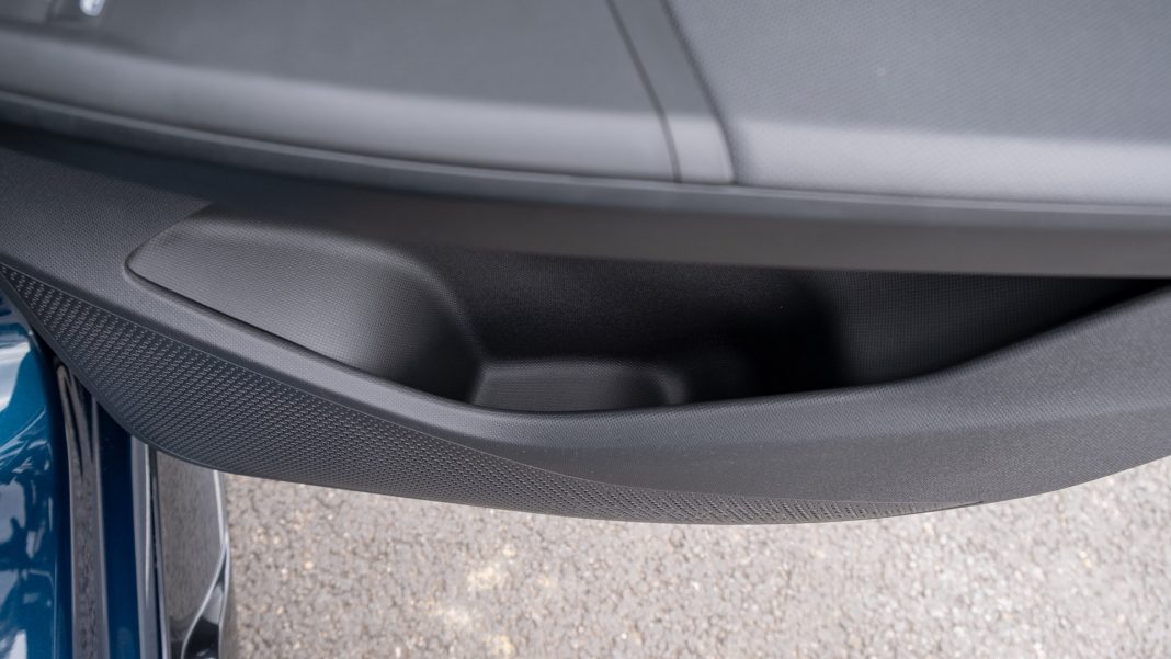 Cupra Born rear door compartment