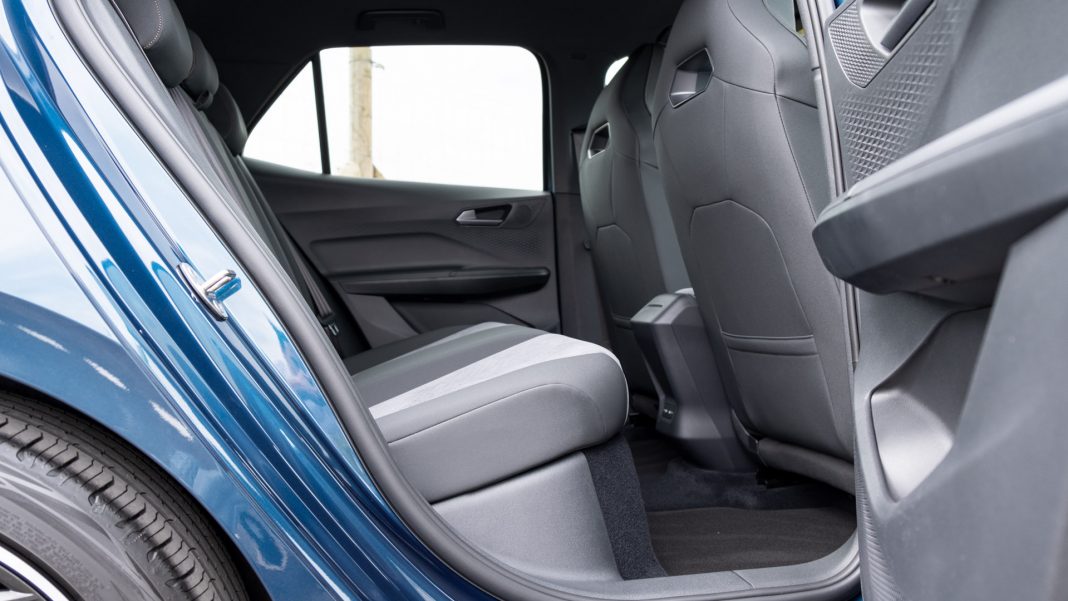 Cupra Born rear seat design