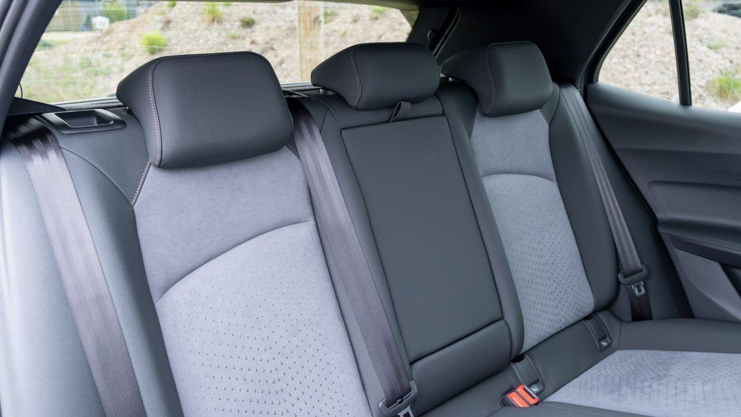 Cupra Born rear seats