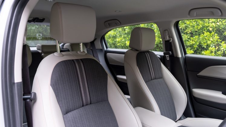 Honda HR-V front seat comfort