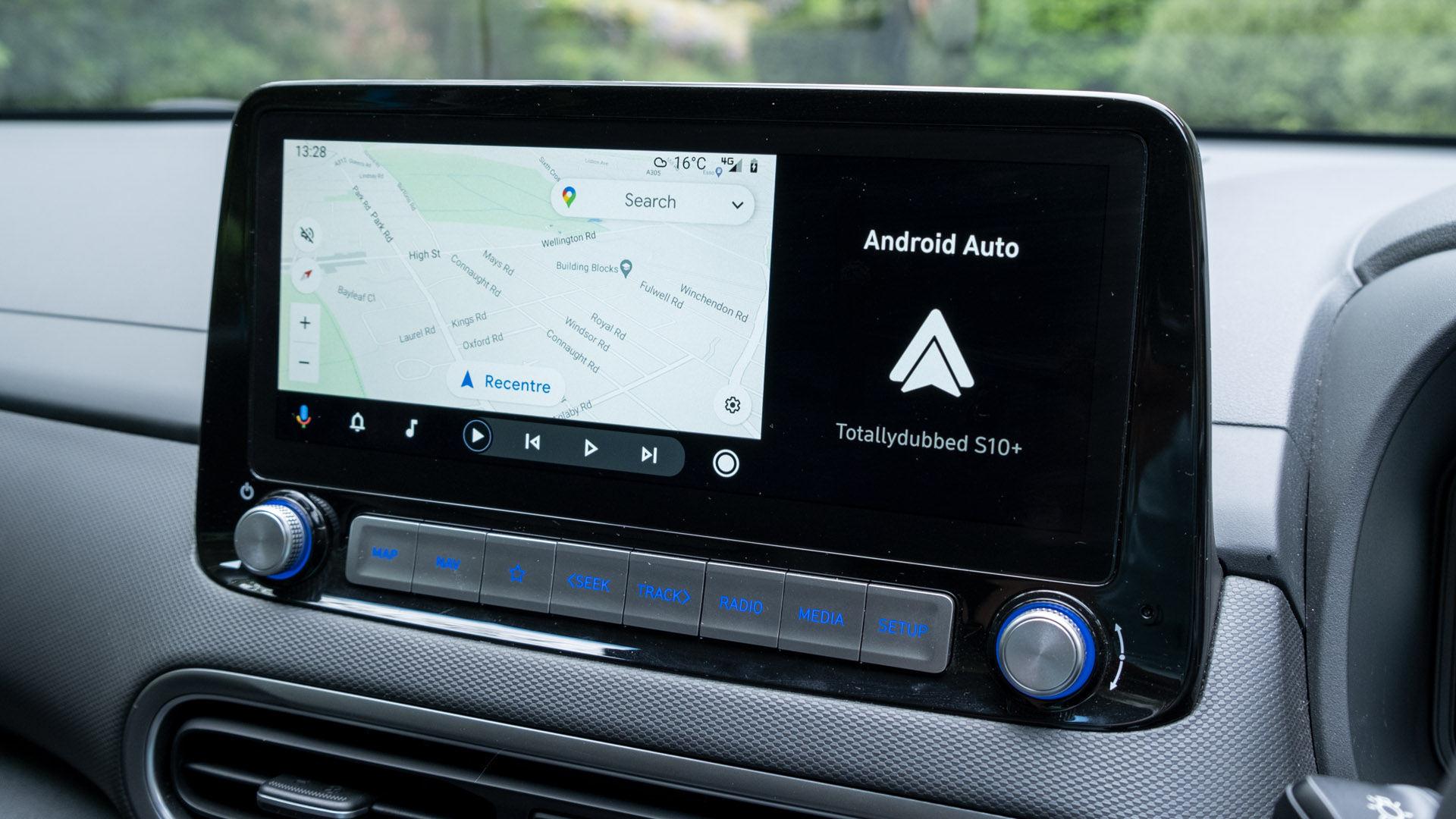 Hyundai Kona Electric facelift Android Auto