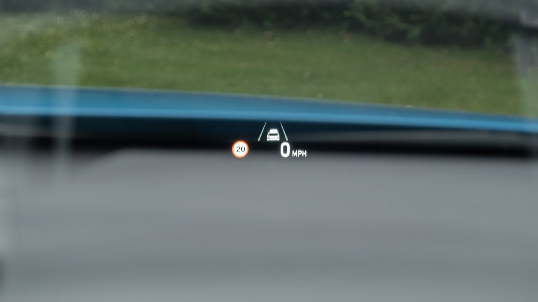 Hyundai Kona Electric facelift HUD