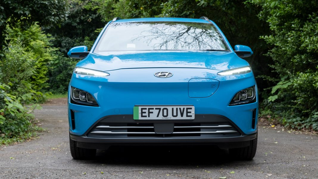 Hyundai Kona Electric facelift front