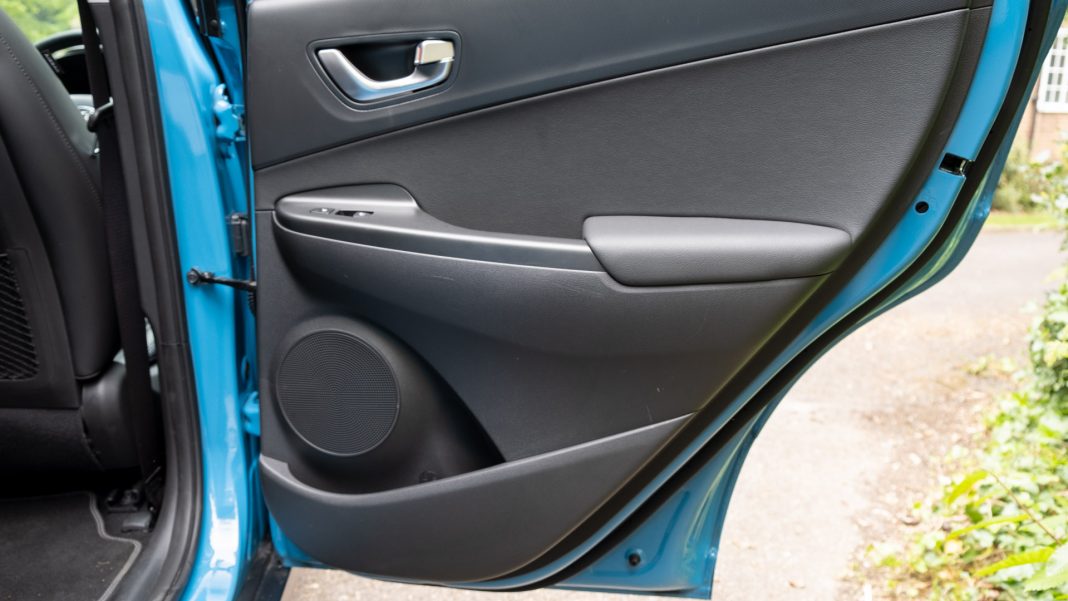 Hyundai Kona Electric facelift front door