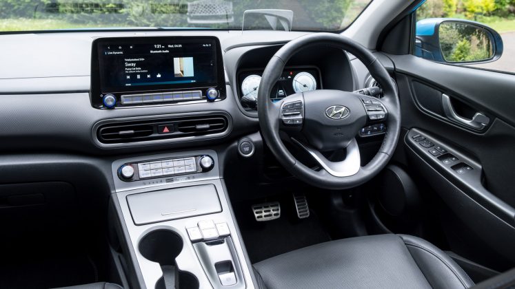 Hyundai Kona Electric facelift interior