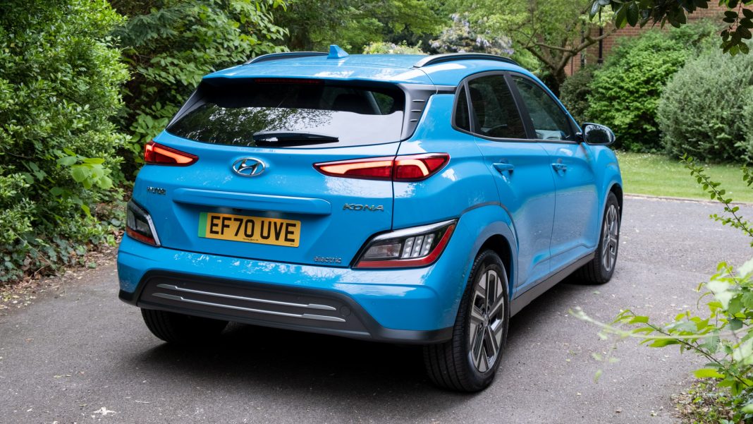 Hyundai Kona Electric facelift rear