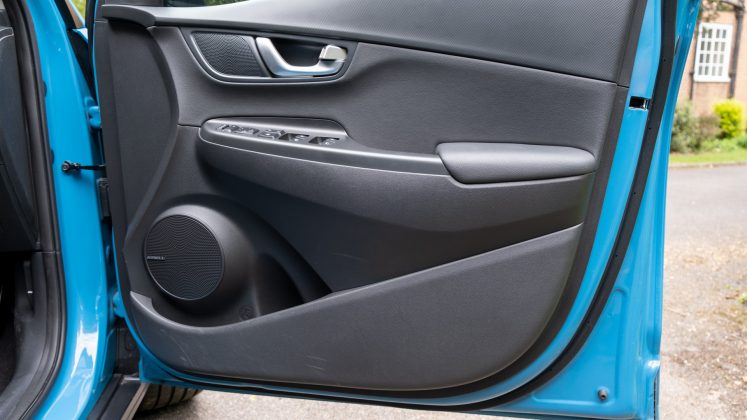 Hyundai Kona Electric facelift rear door